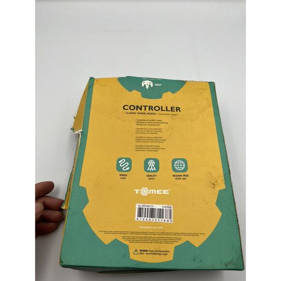 N64 - CONTROLLER FOR N64 (CYANINE/JUNGLE) TOMEE - Picture 8 of 9